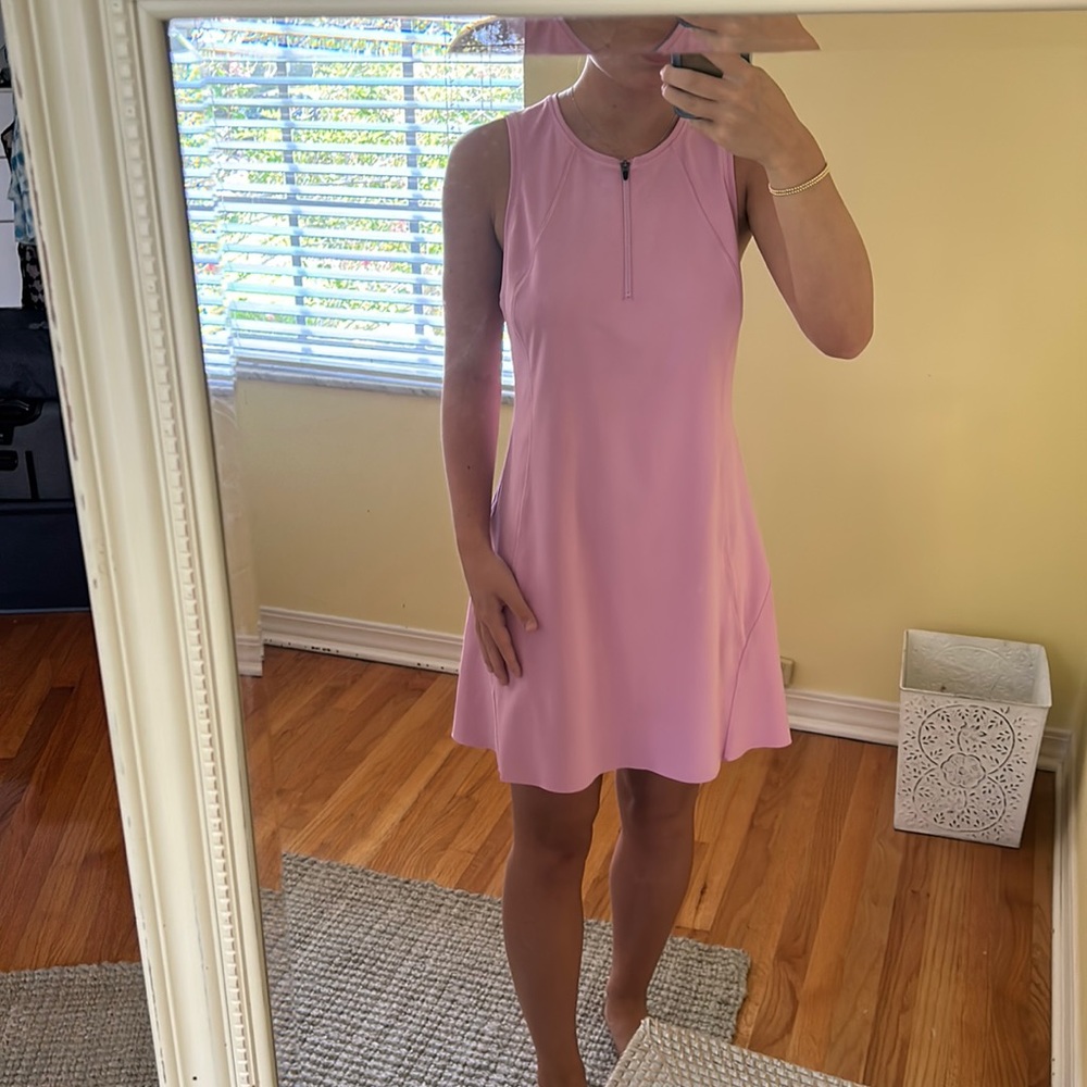 Pink Athleta workout dress (Ace Tennis Dress)